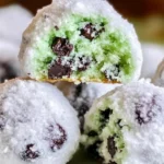 Mint Chocolate Chip Cookies, Snowball Cookies, Holiday Desserts