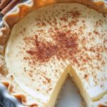 Christmas custard pie
