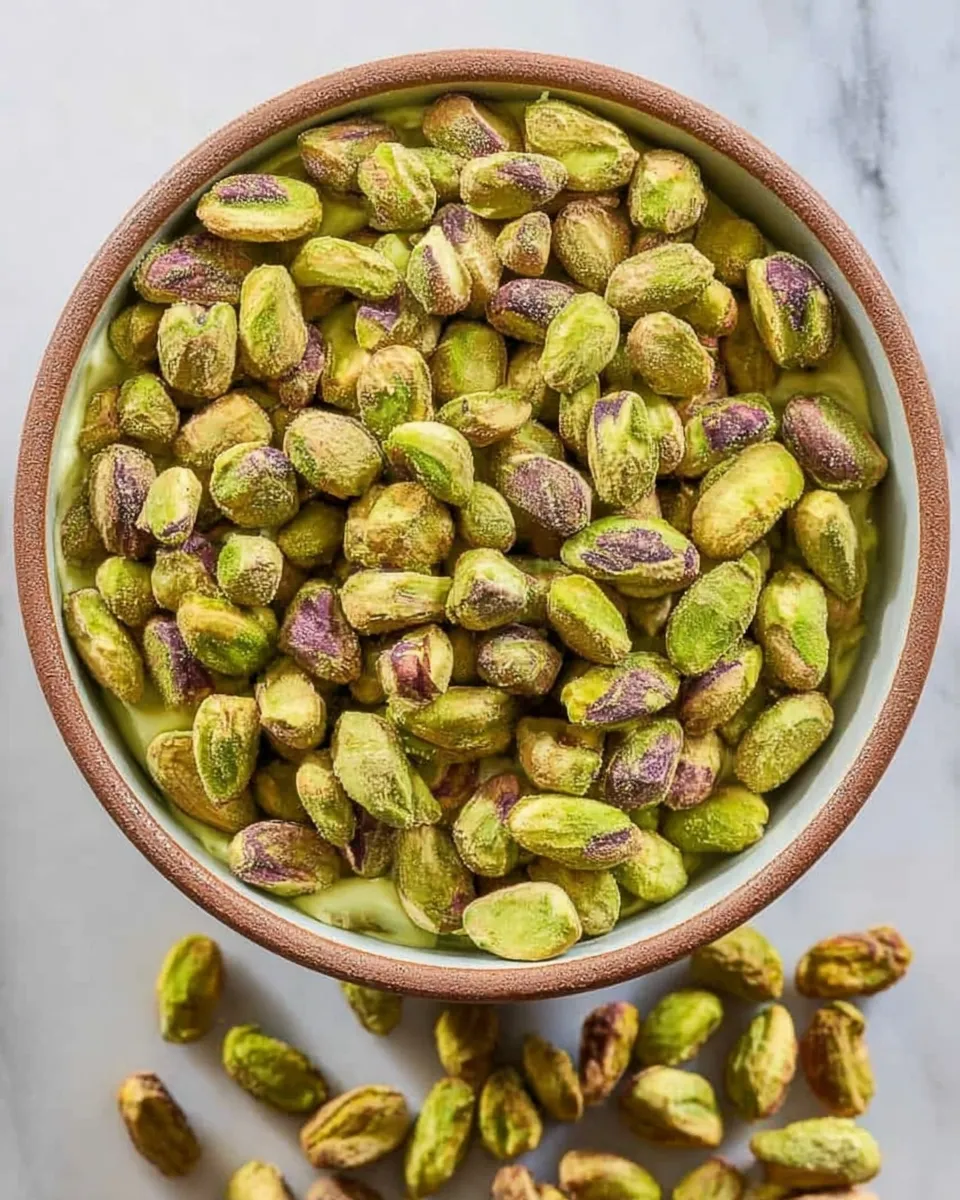  Homemade Pistachio Butter in rustic bowl