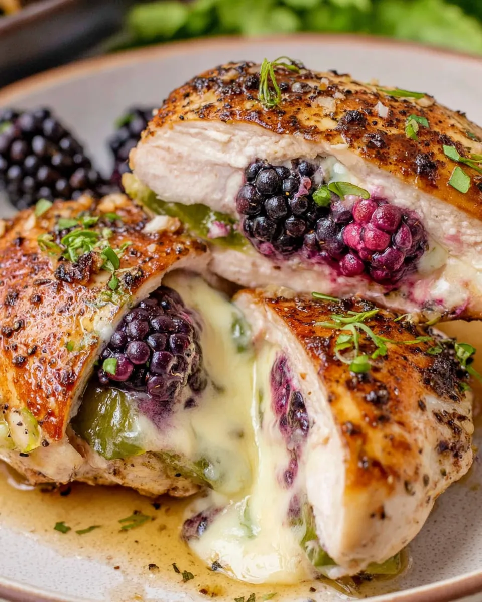 Chicken stuffed with jalapeños and cheese in skillet