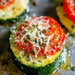 Crispy Baked Parmesan Zucchini Bites