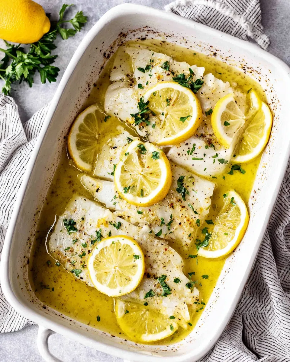 Baked cod dinner with vegetables